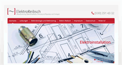 Desktop Screenshot of elektro-reibsch.de